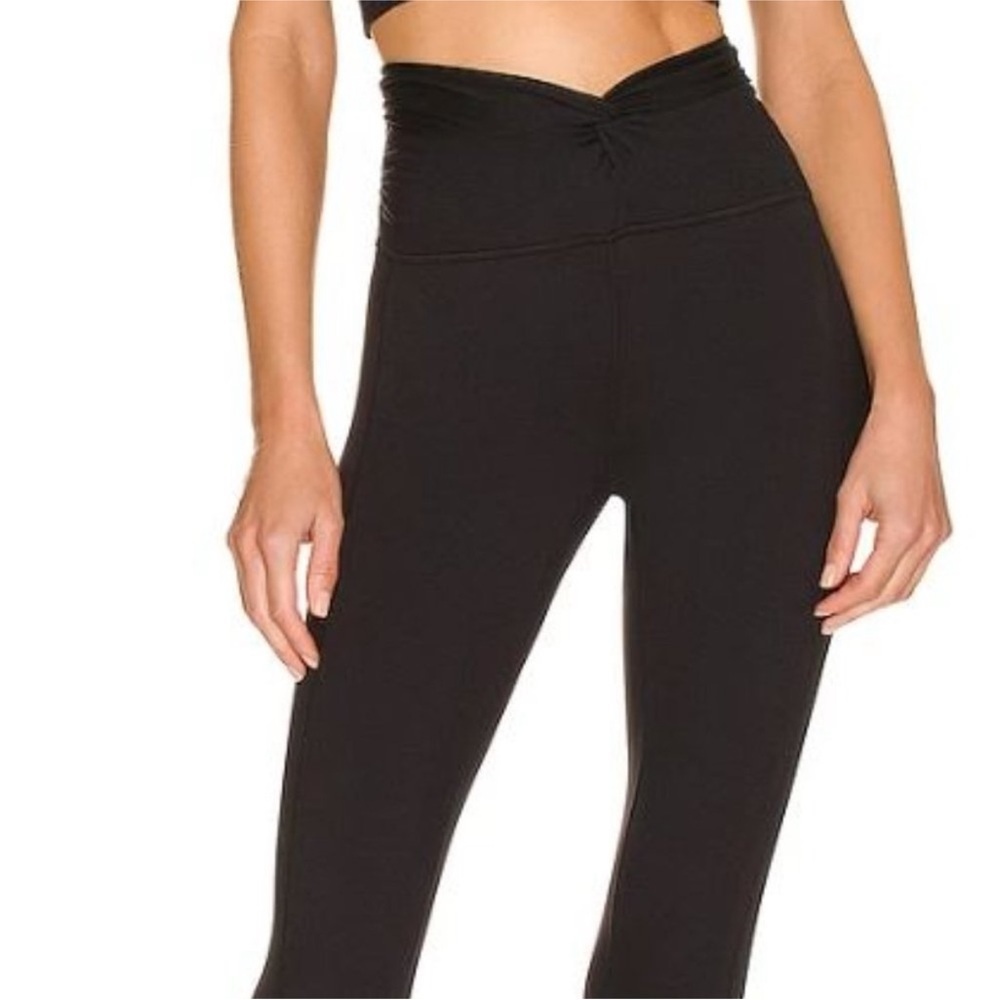 NEW Free People FP Movement Breath Deeper Black High-Waisted Leggings small - Picture 3 of 8